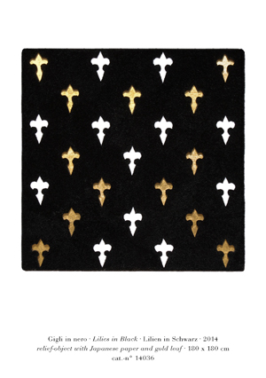 Lore Bert: Lilien in Schwarz